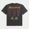 Boxy Megadeth Tour Graphic Tee