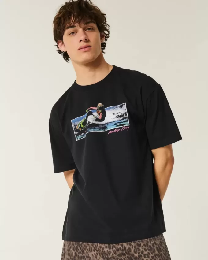 Boxy Montego Bay Graphic Tee Boxy Montego Bay Graphic Tee