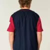 Boxy Oracle Red Bull Racing Baseball Jersey Boxy Oracle Red Bull Racing Baseball Jersey