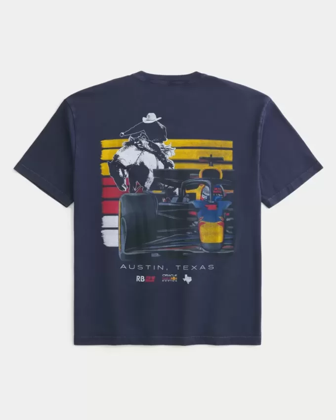 Boxy Oracle Red Bull Racing Graphic Tee