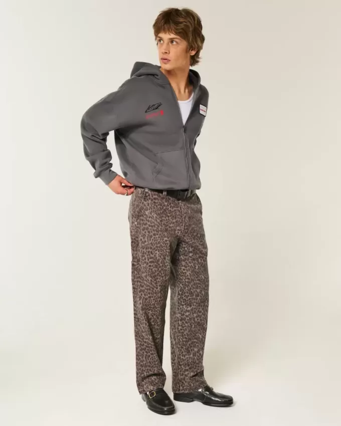 Boxy Oracle Red Bull Racing Graphic Zip-Up Hoodie Boxy Oracle Red Bull Racing Graphic Zip-Up Hoodie