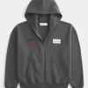 Boxy Oracle Red Bull Racing Graphic Zip-Up Hoodie Boxy Oracle Red Bull Racing Graphic Zip-Up Hoodie
