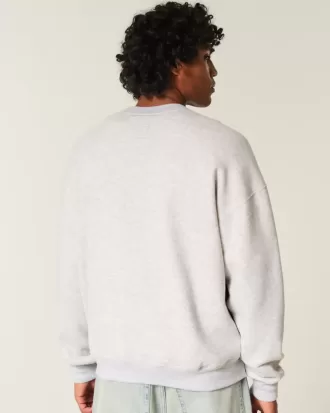 Boxy Paris Saint-Germain Graphic Crew Sweatshirt Boxy Paris Saint-Germain Graphic Crew Sweatshirt