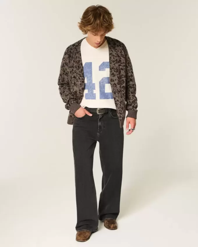 Boxy Pattern Cardigan Boxy Pattern Cardigan