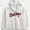 Boxy Providence Rhode Island Graphic Zip-Up Hoodie Boxy Providence Rhode Island Graphic Zip-Up Hoodie