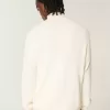 Boxy Quarter-Zip Sweater