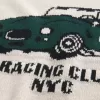 Boxy Racing Graphic Crew Sweater Boxy Racing Graphic Crew Sweater