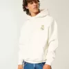 Boxy Real Madrid CF Graphic Hoodie Boxy Real Madrid CF Graphic Hoodie