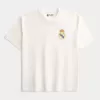 Boxy Real Madrid CF Graphic Tee Boxy Real Madrid CF Graphic Tee