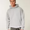 Boxy Seamed Hoodie Boxy Seamed Hoodie