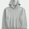 Boxy Seamed Hoodie Boxy Seamed Hoodie