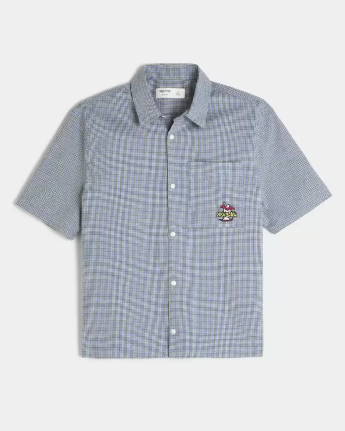 Boxy Short-Sleeve New York Graphic Shirt Boxy Short-Sleeve New York Graphic Shirt