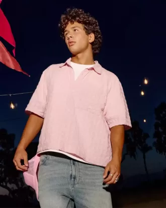 Boxy Short-Sleeve Pocket Shirt Boxy Short-Sleeve Pocket Shirt