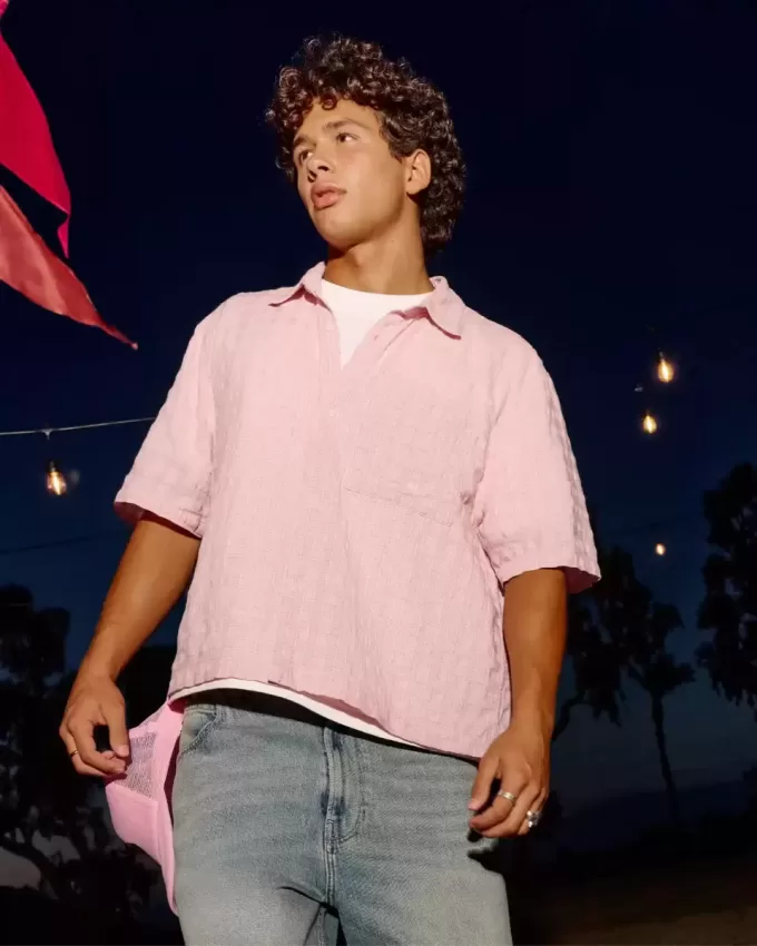 Boxy Short-Sleeve Pocket Shirt Boxy Short-Sleeve Pocket Shirt