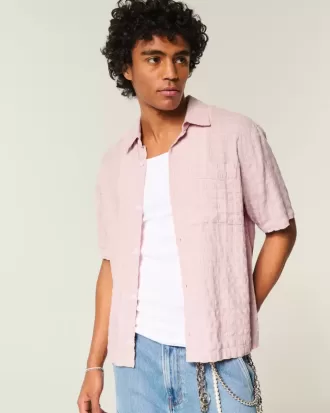 Boxy Short-Sleeve Pocket Shirt Boxy Short-Sleeve Pocket Shirt