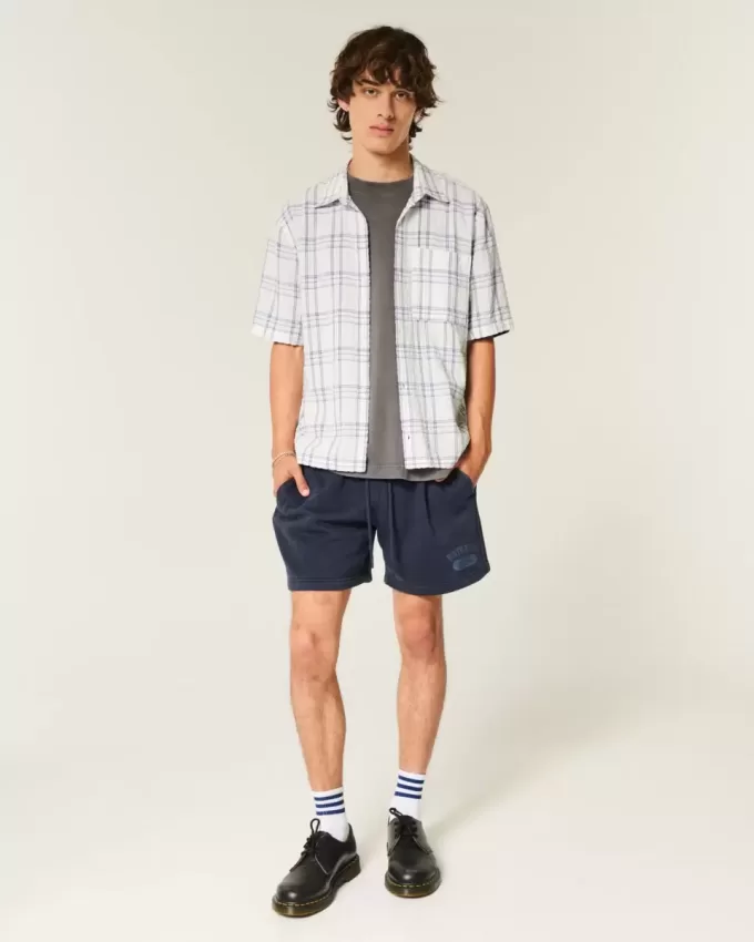 Boxy Short-Sleeve Pocket Shirt Boxy Short-Sleeve Pocket Shirt