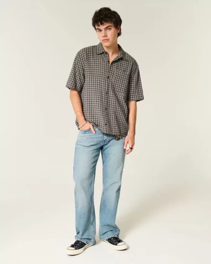 Boxy Short-Sleeve Pocket Shirt Boxy Short-Sleeve Pocket Shirt