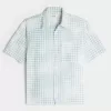 Boxy Short-Sleeve Pocket Shirt