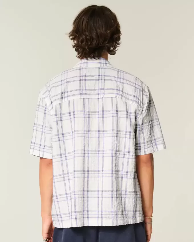 Boxy Short-Sleeve Pocket Shirt Boxy Short-Sleeve Pocket Shirt