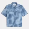 Boxy Short-Sleeve Pocket Shirt