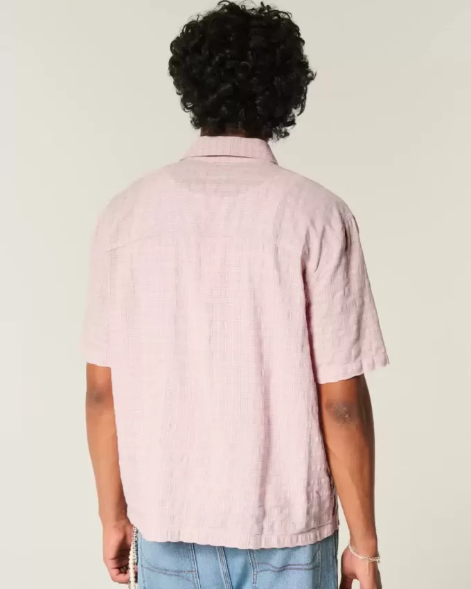 Boxy Short-Sleeve Pocket Shirt Boxy Short-Sleeve Pocket Shirt