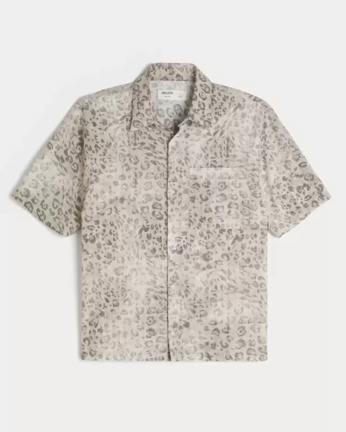 Boxy Short-Sleeve Pocket Shirt Boxy Short-Sleeve Pocket Shirt