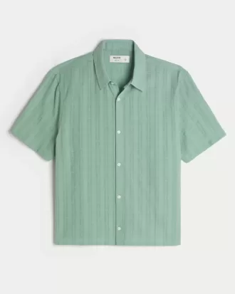 Boxy Short-Sleeve Shirt
