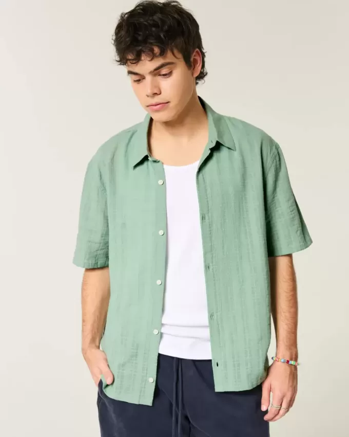Boxy Short-Sleeve Shirt Boxy Short-Sleeve Shirt