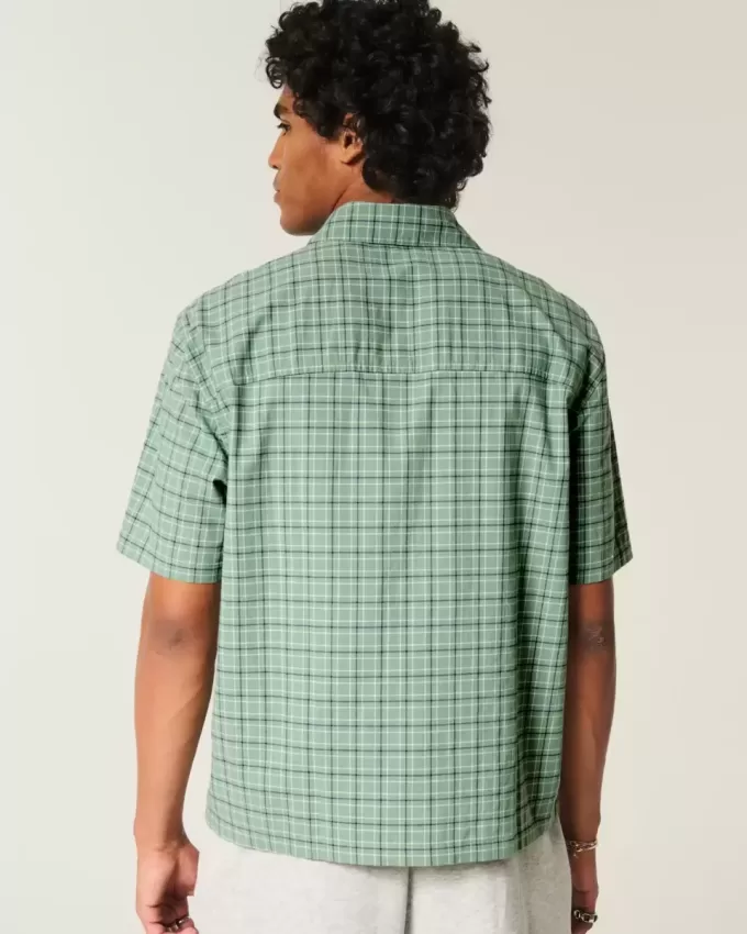 Boxy Short-Sleeve Shirt
