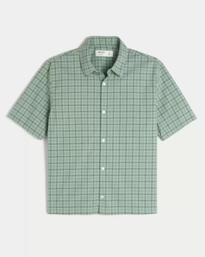 Boxy Short-Sleeve Shirt