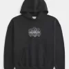Boxy Skull Graphic Hoodie Boxy Skull Graphic Hoodie