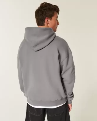 Boxy Star Detail Hoodie