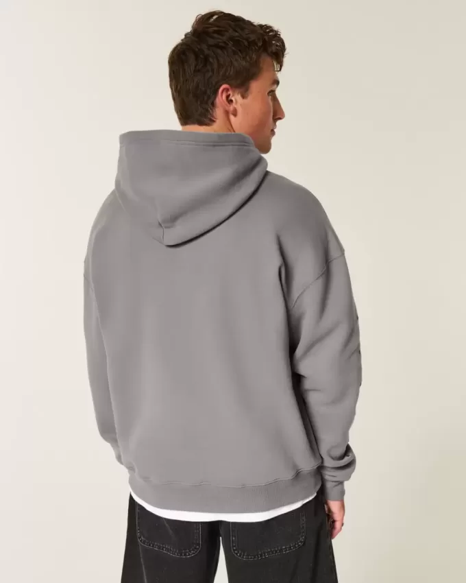 Boxy Star Detail Hoodie Boxy Star Detail Hoodie