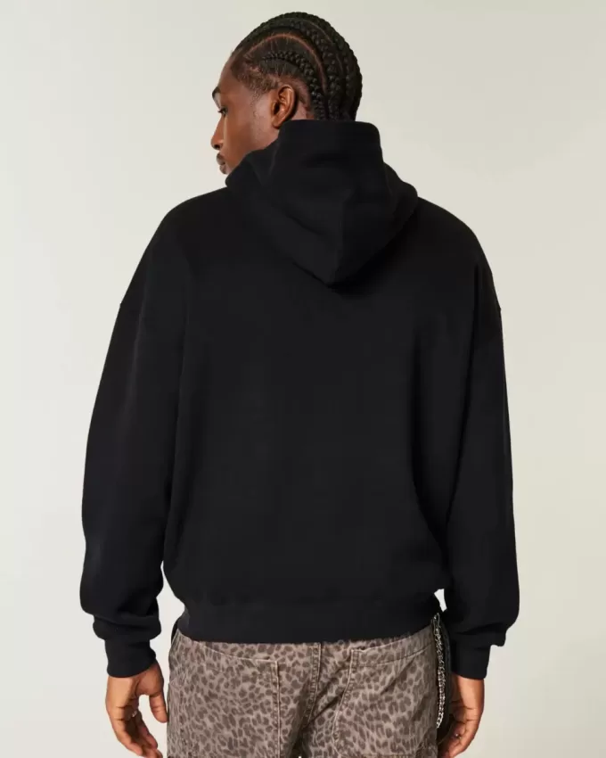 Boxy The Rock Graphic Hoodie Boxy The Rock Graphic Hoodie