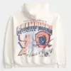 Boxy University of Virginia Cavaliers Graphic Hoodie Boxy University of Virginia Cavaliers Graphic Hoodie