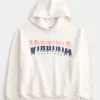 Boxy University of Virginia Cavaliers Graphic Hoodie Boxy University of Virginia Cavaliers Graphic Hoodie