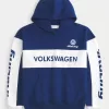 Boxy Volkswagen Racing Graphic Hoodie Boxy Volkswagen Racing Graphic Hoodie