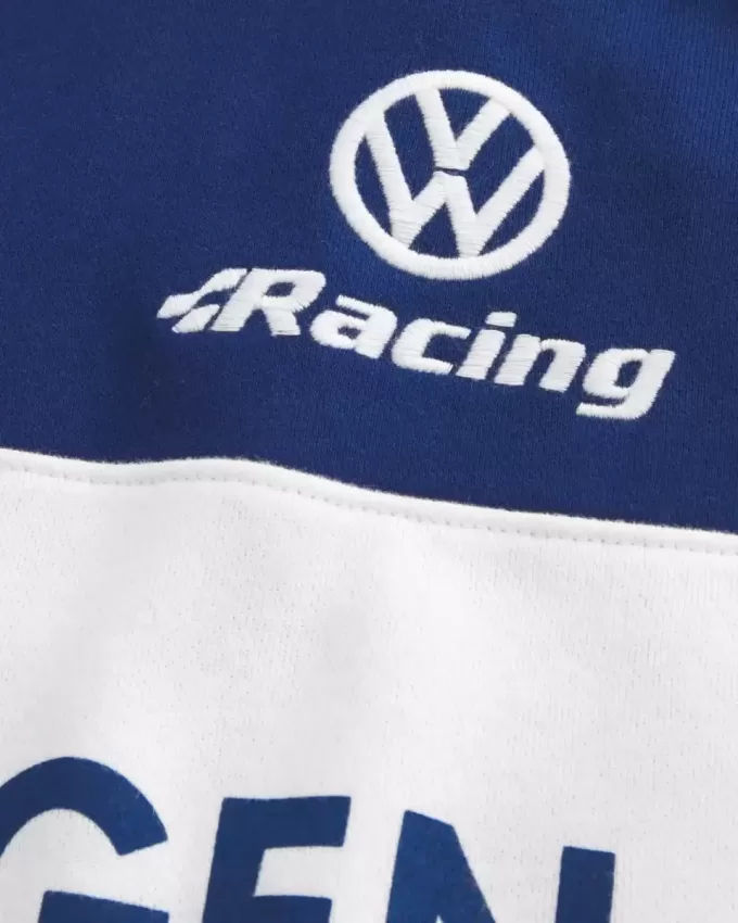 Boxy Volkswagen Racing Graphic Hoodie Boxy Volkswagen Racing Graphic Hoodie