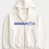 Boxy Volkswagen Racing Graphic Zip-Up Hoodie Boxy Volkswagen Racing Graphic Zip-Up Hoodie