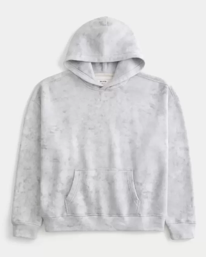 Boxy Wash Effect Hoodie Boxy Wash Effect Hoodie