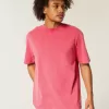 Boxy Washed Heavyweight Crew T-Shirt