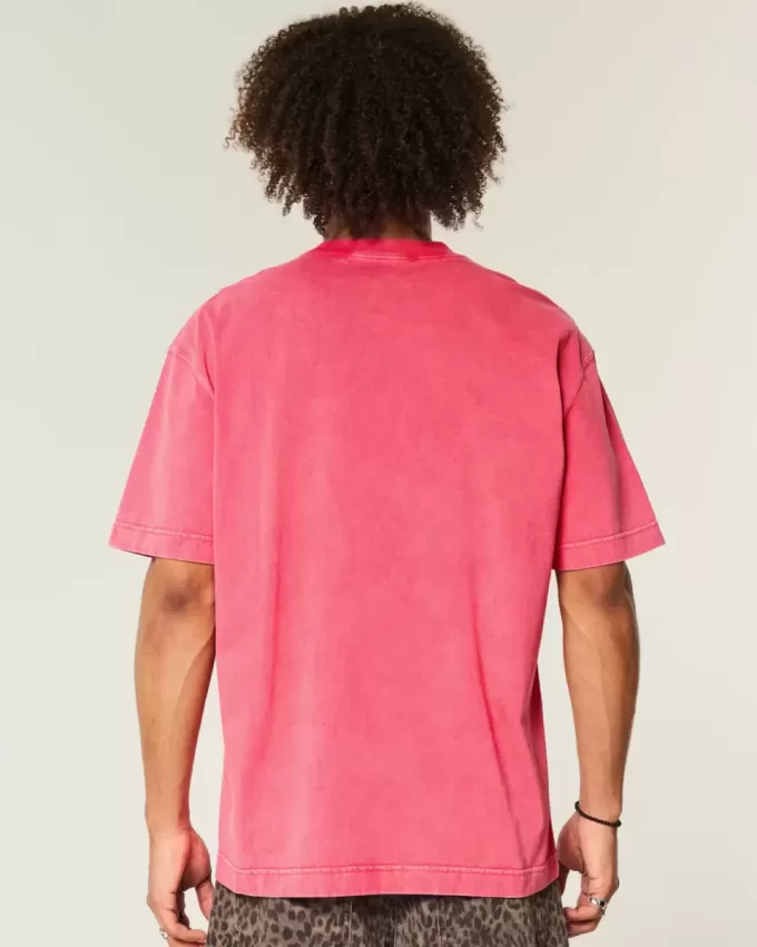 Boxy Washed Heavyweight Crew T-Shirt