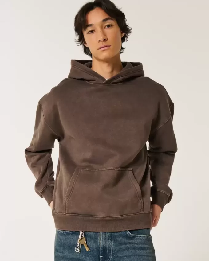 Boxy Washed Hoodie Boxy Washed Hoodie