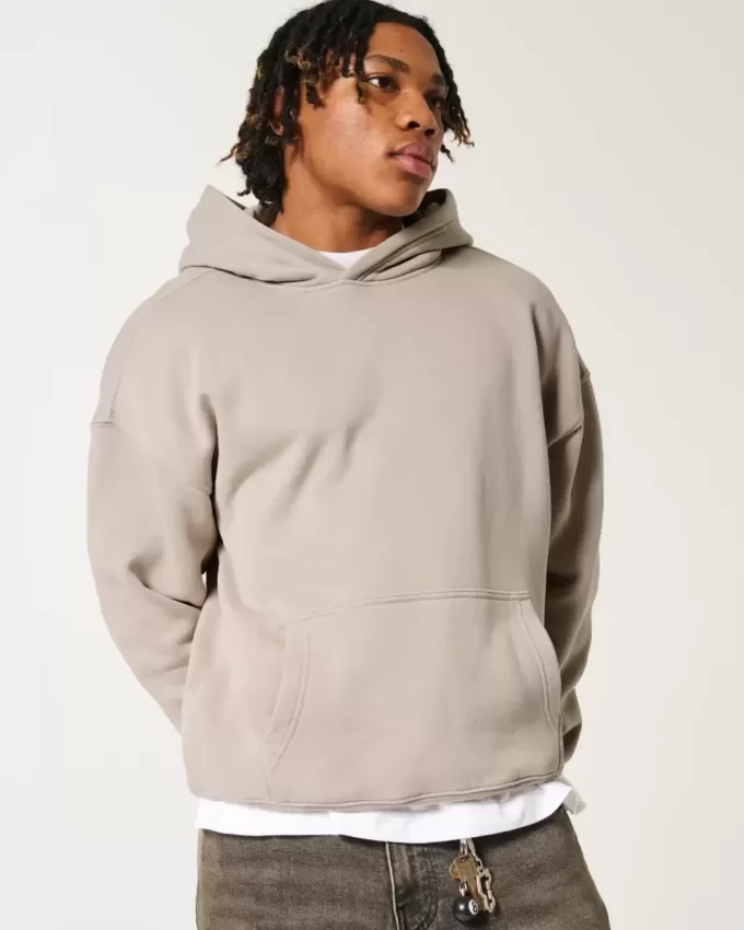Boxy Washed Hoodie Boxy Washed Hoodie