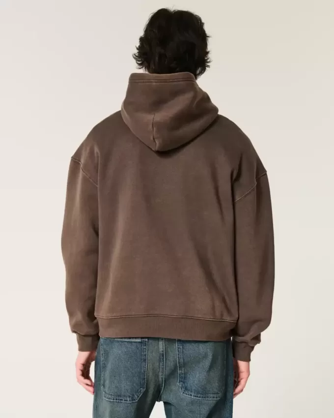 Boxy Washed Hoodie Boxy Washed Hoodie
