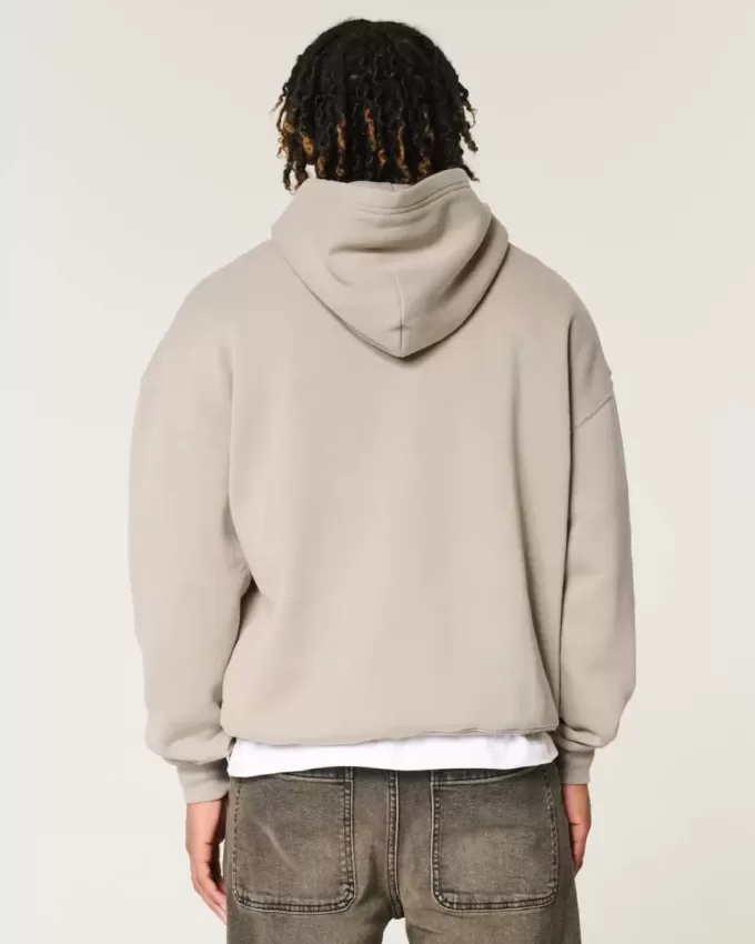 Boxy Washed Hoodie Boxy Washed Hoodie