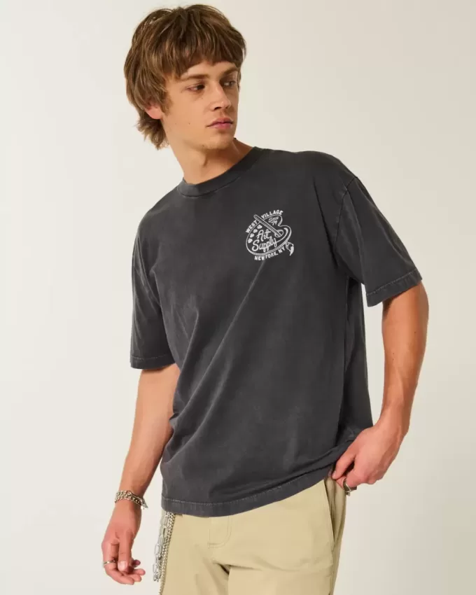 Boxy West Village Art Supply Graphic Tee