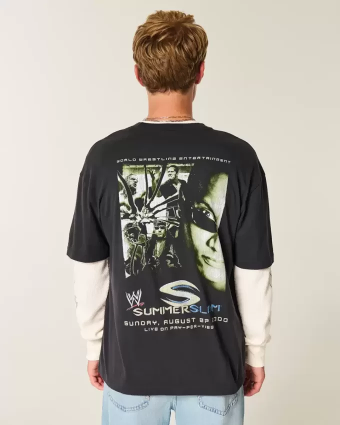 Boxy WWE SummerSlam Graphic Tee