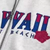 Boxy Zip-Up Hawaii Graphic Sweatshirt Boxy Zip-Up Hawaii Graphic Sweatshirt
