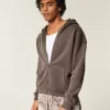 Boxy Zip-Up Hoodie Boxy Zip-Up Hoodie